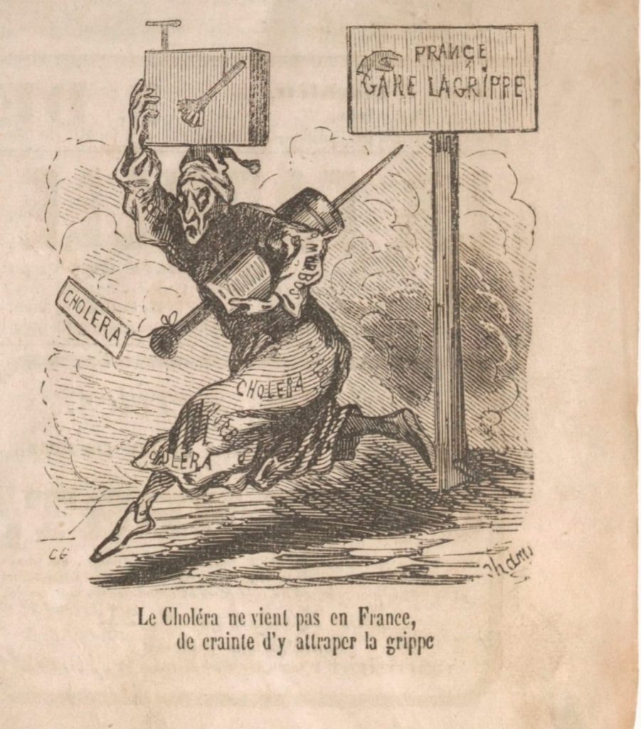 Illustration du journal le Charivari de 1848